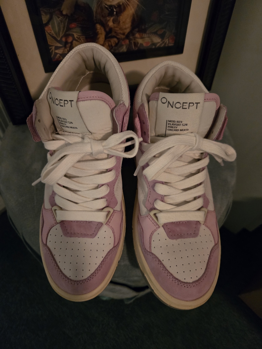 Oncept Orchid Multi / White Women's High-Top Sneakers 6M NWOT